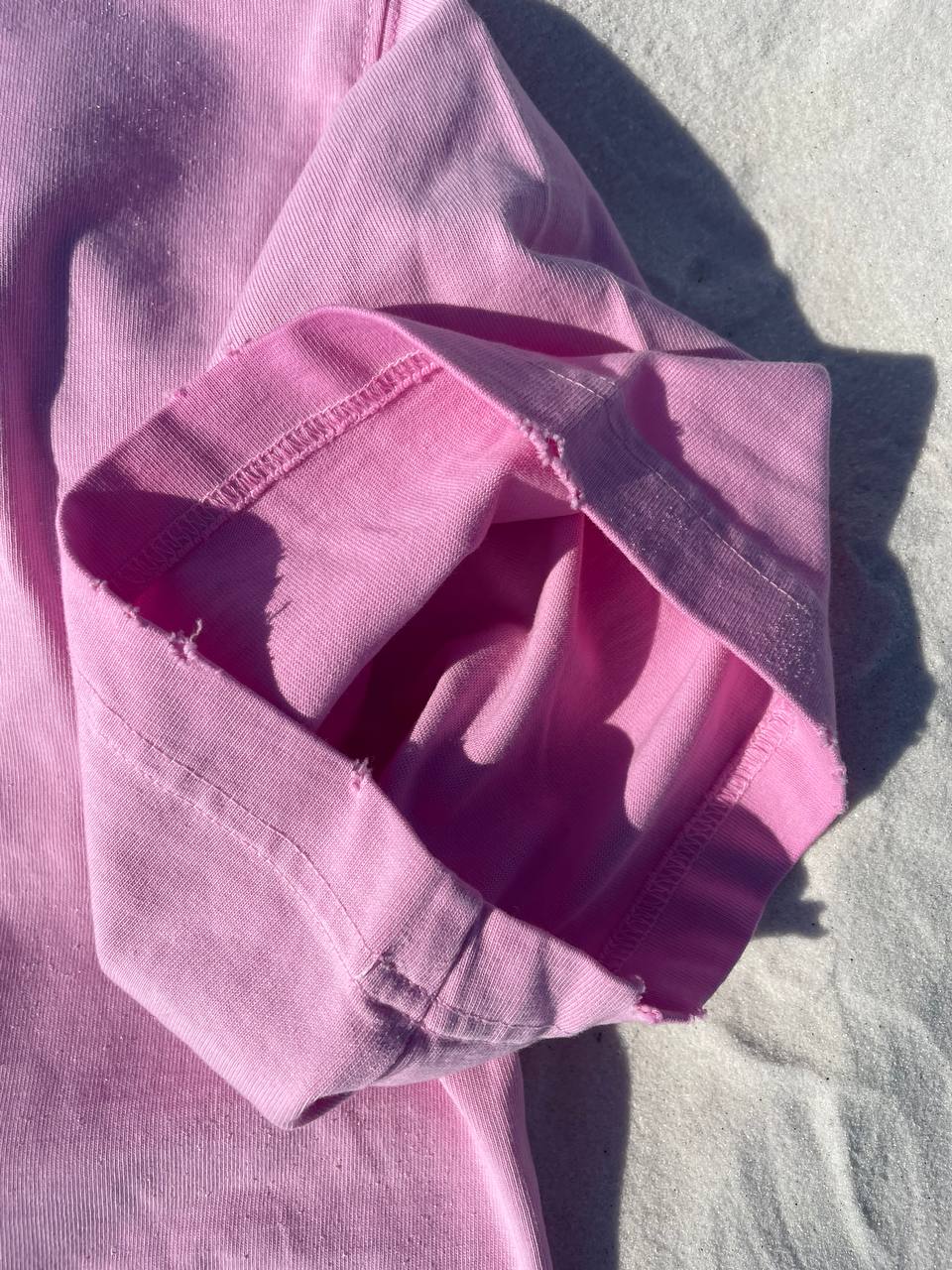 Destroyed Monochrome Logo Model T-shirt